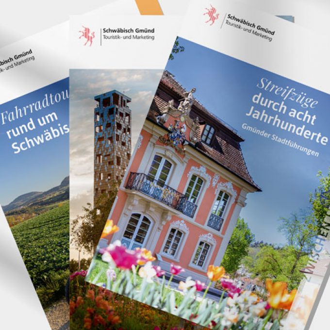Broschüren für Touristik und Marketing — Printgestaltung, zoodesign